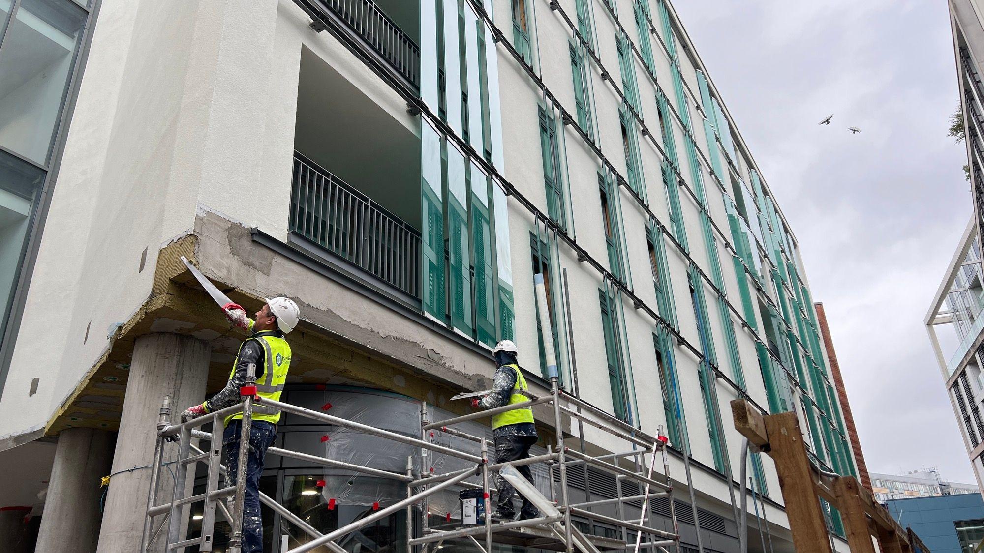 Hardwick Square, South London — Cladding Remediation & Fassa EWI Render System